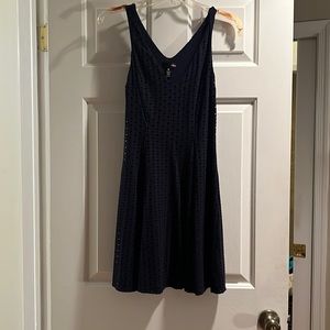 Navy Aqua dress